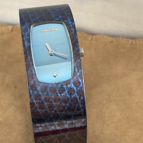 Roberto Cavalli Bangle Bracelet Cuff Watch